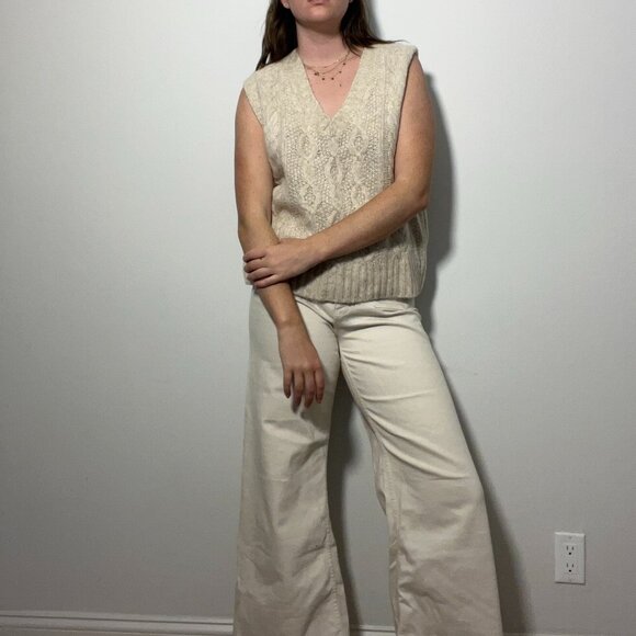 Everlane Oversized Wool Vest - Picture 1 of 3
